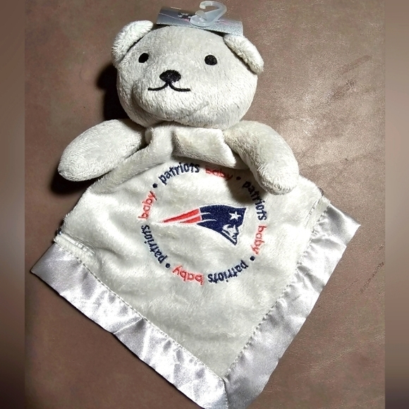 NWT NFL New England Patriots baby security bear - Picture 1 of 4